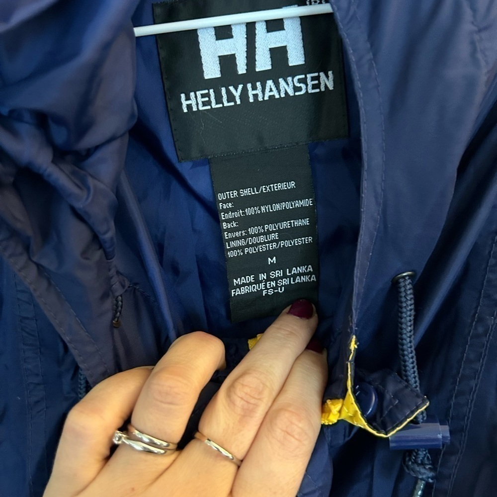 Helly Hansen Medium 100%, Nylon Outer Shell, Yell… - image 3